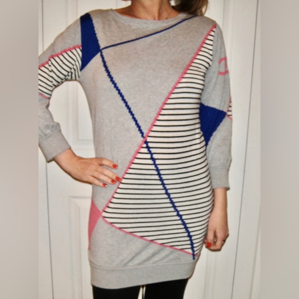 RARE Vintage CHANEL Sweater Dress 38